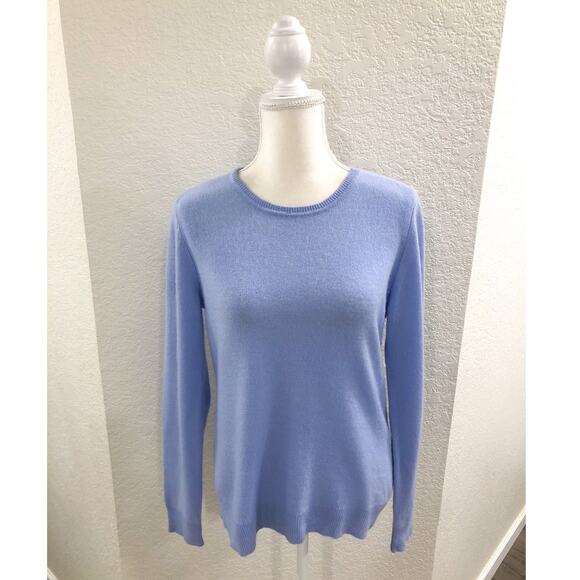 Lord and Taylor Essential 100% Cashmere Crewneck Sweater - Picture 2 of 8